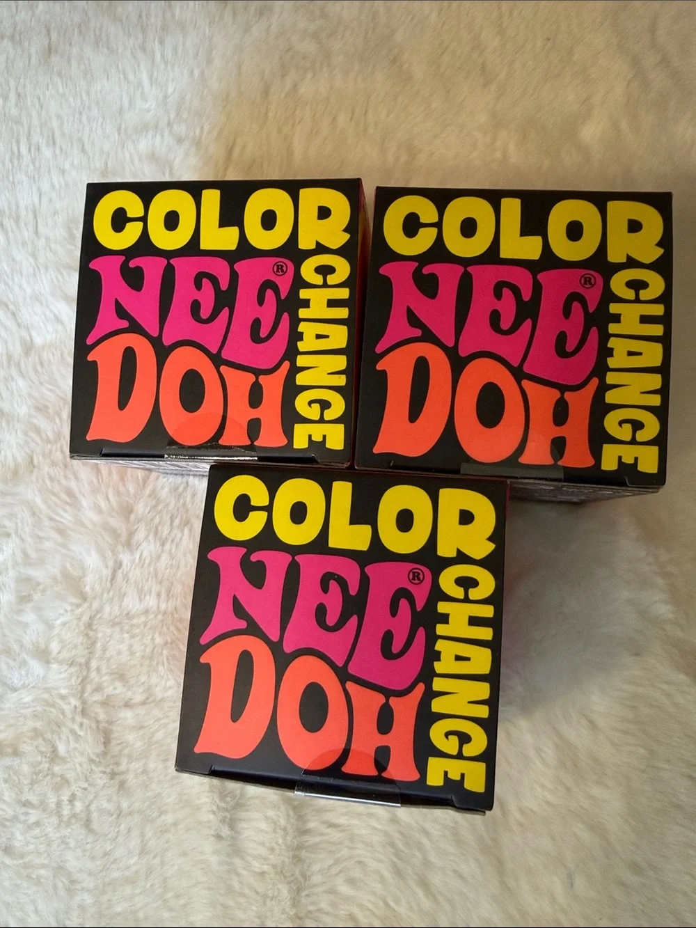 Needoh Color Change 3 piece